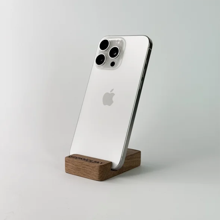 б/у iPhone 15 Pro Max 1TB White Titanium (MU7H3) (Ідеальний стан)