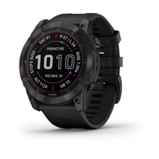 Смарт-годинник Garmin Fenix 7X Sapphire S. Black DLC Titanium w. Black Band (010-02541-22/23)