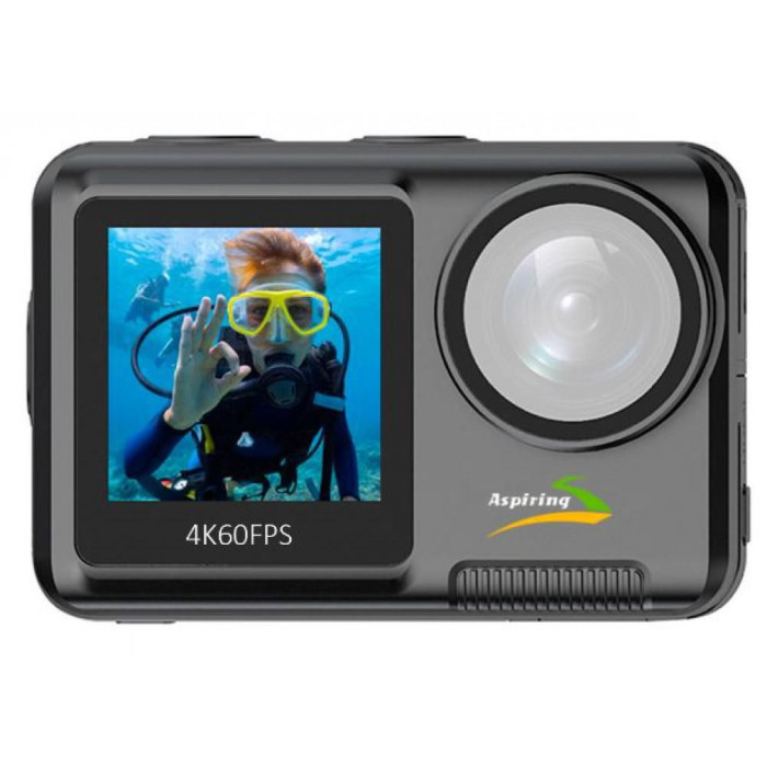 Екшн камера Aspiring Repeat 4 ULTRA HD 4K DUAL SCREEN