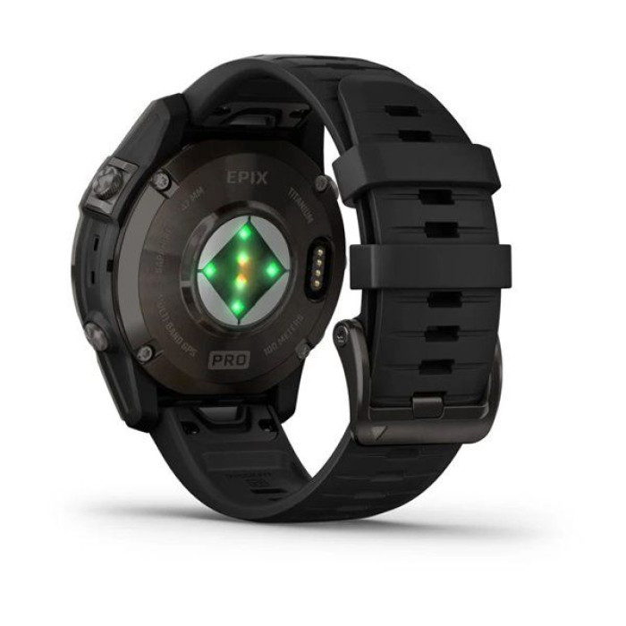 Garmin Epix Pro (Gen 2) Sapphire Edition 47mm Carbon Grey DLC Titanium with Black Band (010-02803-10/11)