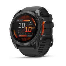 Garmin Fenix 8 51mm AMOLED Slate Gray with Black Silicone Band (010-02905-00)