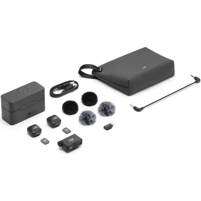 мікрофонна радіосистема для смартфона DJI Mic Mini 2TX + 1RX + Charging Case (CP.RN.00000433.01)