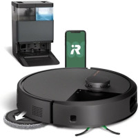 Робот-пилосос з вологим прибиранням iRobot Roomba Combo 505+ AutoWash dock Black (N185040)