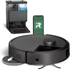 Робот-пилосос з вологим прибиранням iRobot Roomba Combo 505+ AutoWash dock Black (N185040)