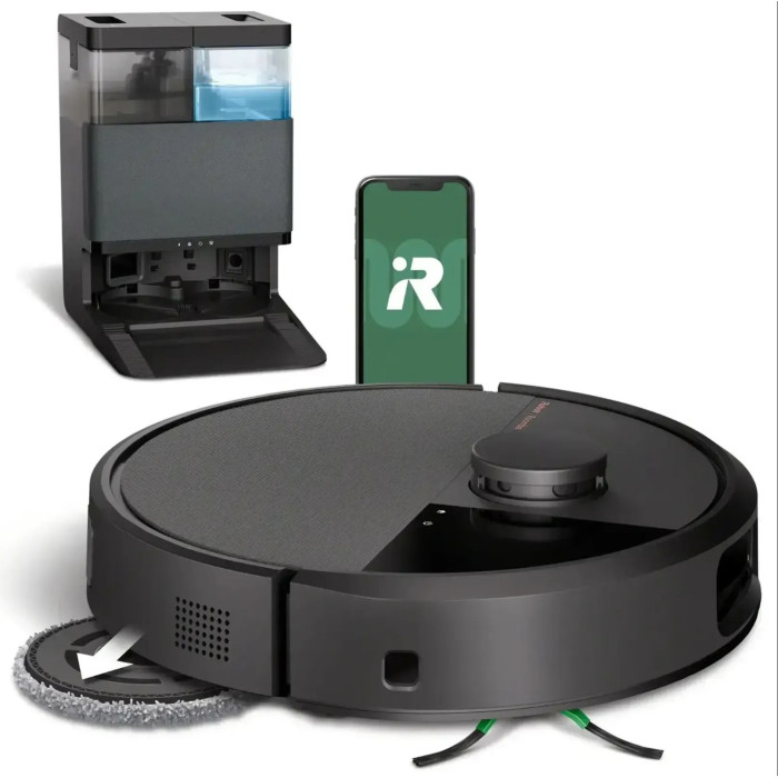 Робот-пилосос iRobot Roomba Max 705 Vac + AutoEmpty Black