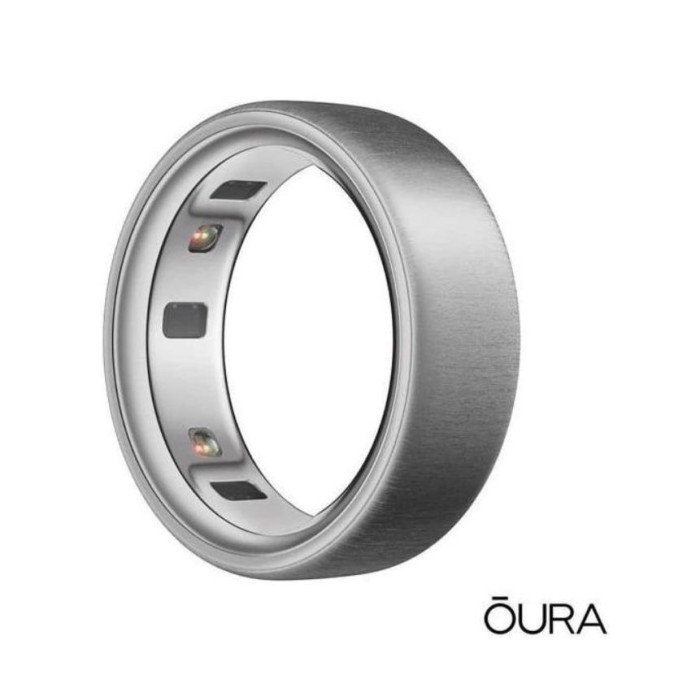 Смарт-кільце Oura Ring 4 Brushed Silver Size 9 (JZ90-54220-09)