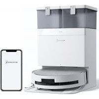 Робот-пилосос з вологим прибиранням ECOVACS Deebot X8 Omni White